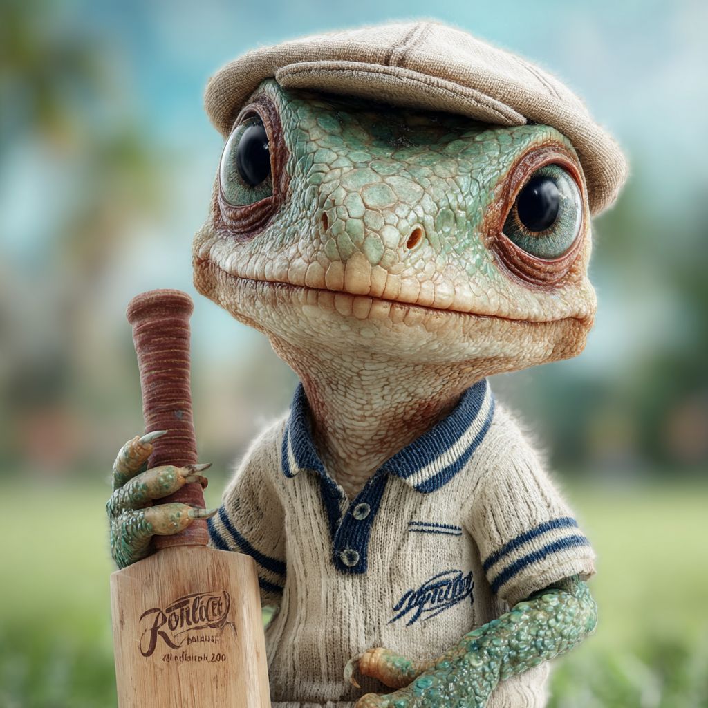 Adorable elephant mascot dressed in baseball uniform with a bat and ball, representing sports betting fun at WW555 Casino